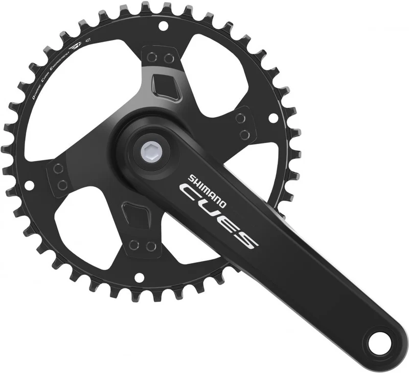 SHIMANO Kurbelgarnitur CUES FC-U4000 Kurbelgarnitur - 170 mm, 11-fach