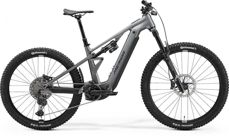 MERIDA ETMO 800 E-Mountainbike Größe XL - gunmetal grey-black, Aluminium, Fully 160 Millimeter, Bosch CX 100 Nm, 800 Wh