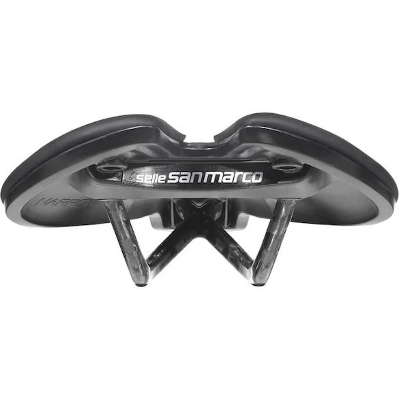 Selle San Marco Sattel Aspide Short Carbon FX 155 x 255 mm Schwarz - leichter Rennrad-Performance-Sattel
