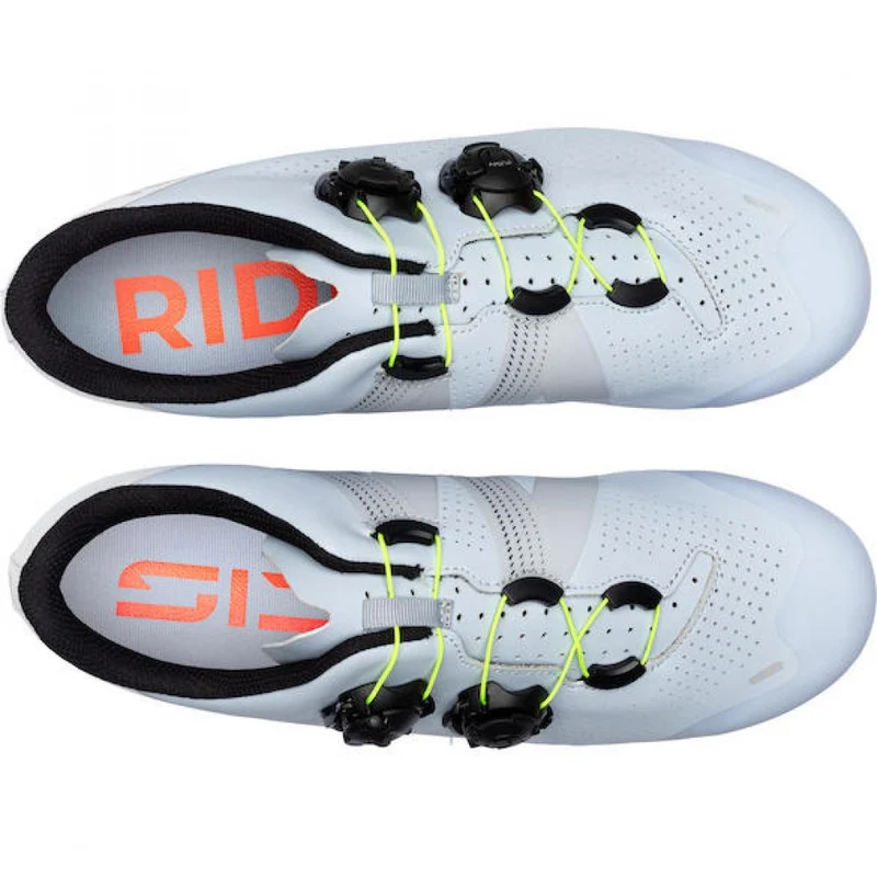 Sidi ROAD ERGO 6 sky grey Größe 48 Grau - steifer Carbon-Rennradschuh mit Präzisionsverschluss