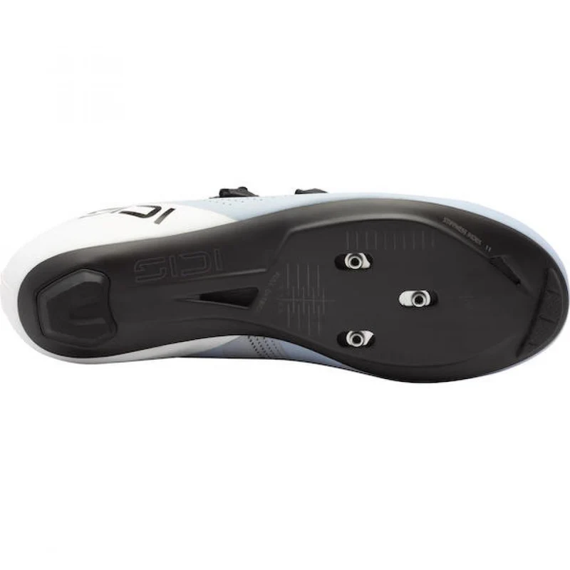 Sidi ROAD ERGO 6 sky grey Größe 48 Grau - steifer Carbon-Rennradschuh mit Präzisionsverschluss