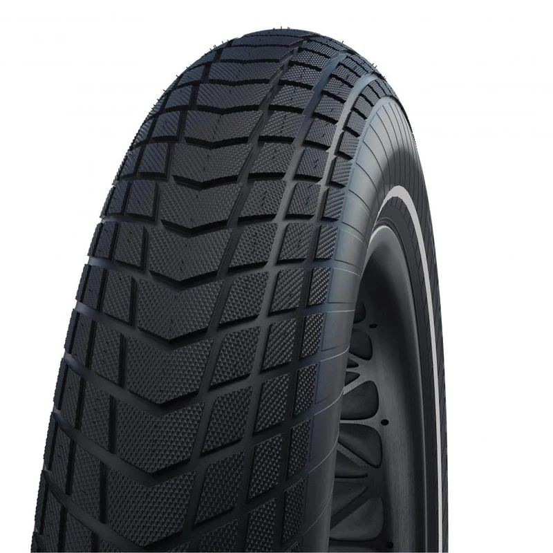Schwalbe 2x Reifen Set Super Moto-X 20x4.00" (100-406) + 2x Fahrradschlauch Nr. 7XXL 20" AV40