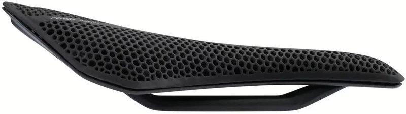 Fizik Rennrad-Sattel Vento Argo 00 Adaptive - 3D-gedrucktes Adaptive Polster Carbon DLS - Vollcarbon-Schale - Carbon-Gestell 10x9mm - 265x140mm - schwarz