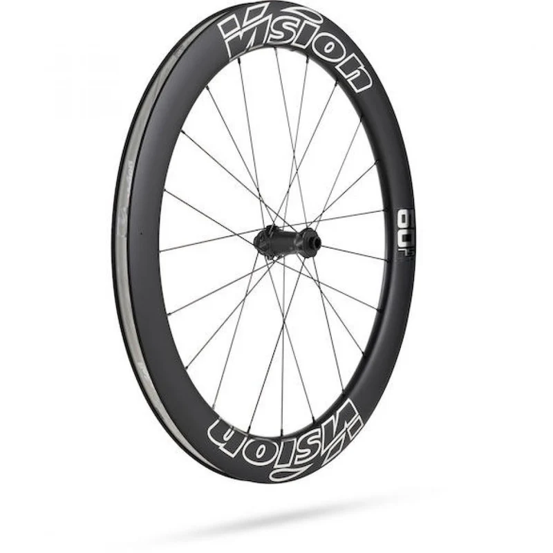 Vision Laufradsatz Metron 60 SL Disc 622x21x60 mm Schwarz/silber - aerodynamische Carbon-Performance