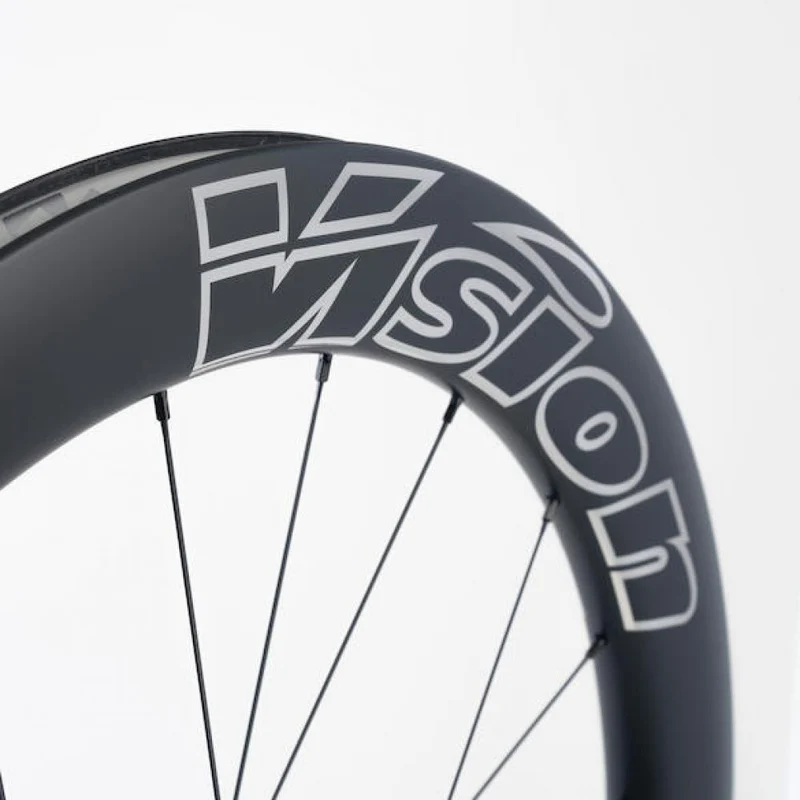 Vision Laufradsatz Metron 60 SL Disc 622x21x60 mm Schwarz/silber - aerodynamische Carbon-Performance