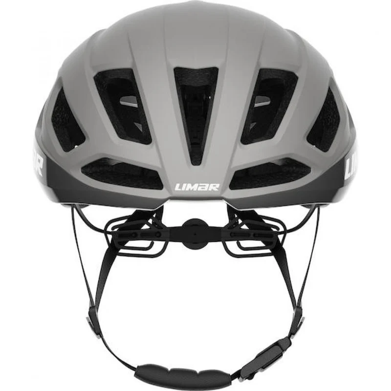Limar Air Atlas Matt Gray L Grau - aerodynamischer High-End-Rennradhelm
