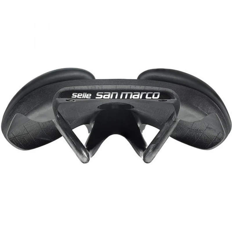 Selle San Marco Sattel Mantra Carbon FX 150 x 245 mm Schwarz - leichter Performance-Sattel