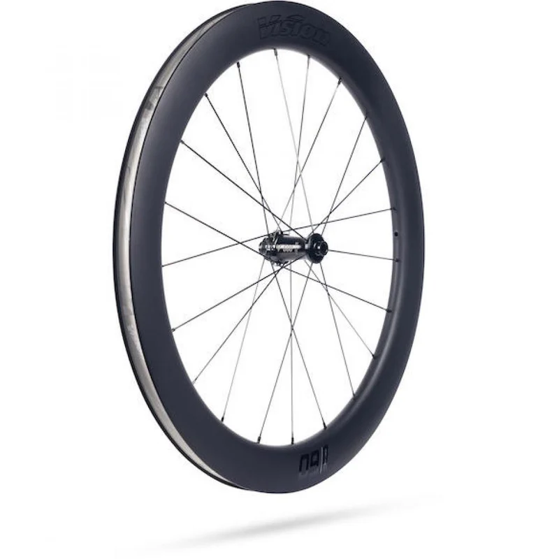 Vision Laufradsatz SC 60 SL Disc 622x23x60 mm Schwarz - aerodynamischer Carbon-Disc-Laufradsatz