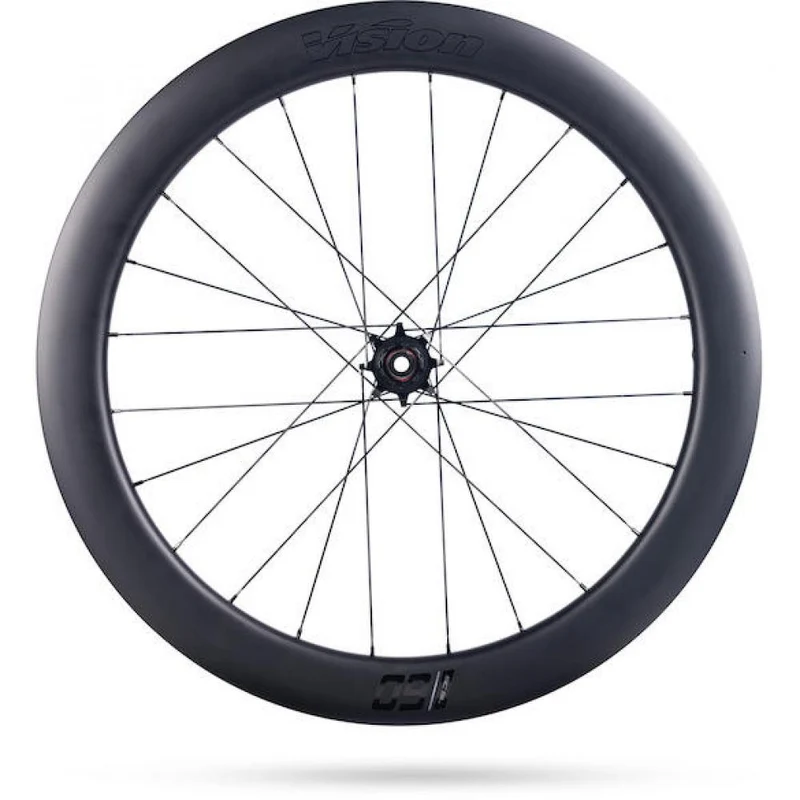 Vision Laufradsatz SC 60 SL Disc 622x23x60 mm Schwarz - aerodynamischer Carbon-Disc-Laufradsatz