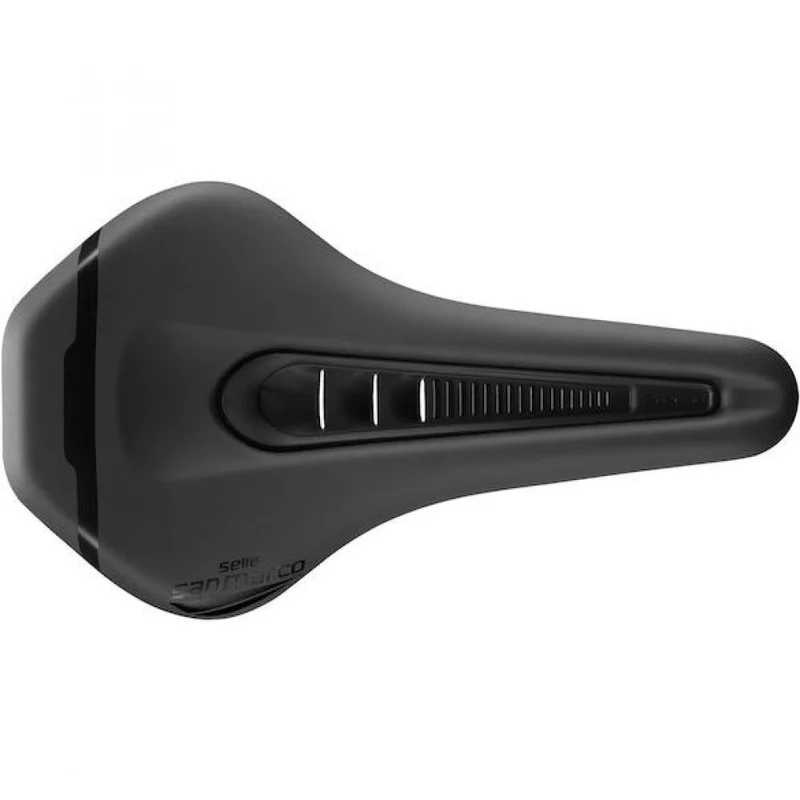 Selle San Marco Sattel Ground Shield Sport 140 x 255 mm Schwarz - MTB-Sattel mit Schutz-Einsatz