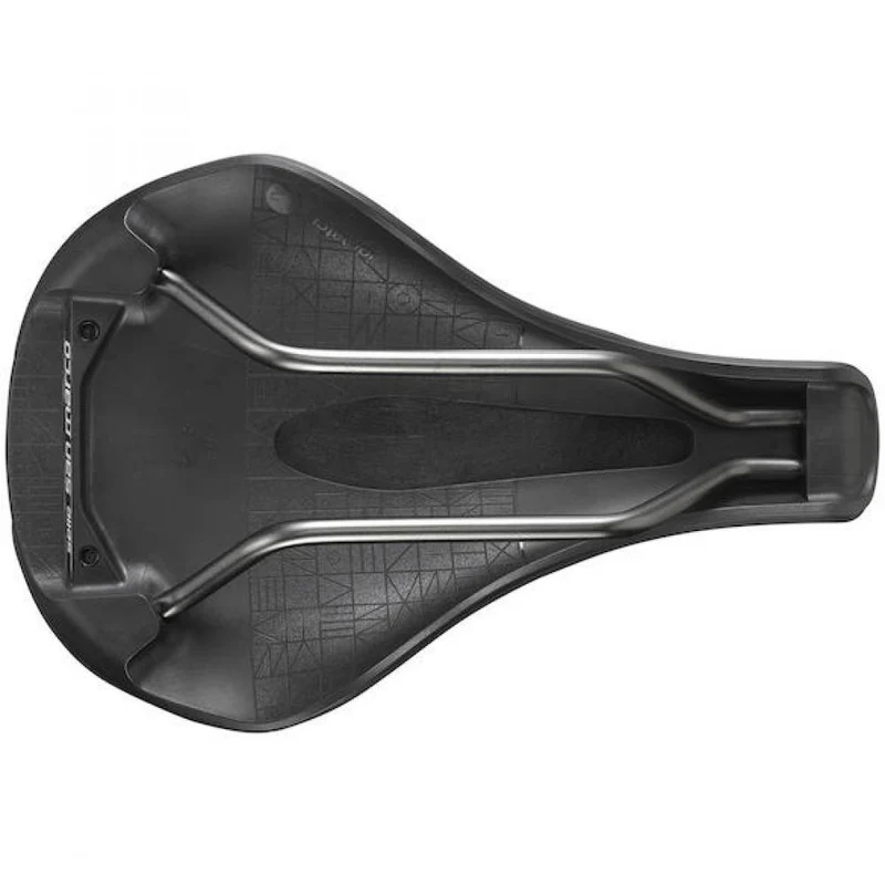 Selle San Marco Sattel Mantra Racing 154 x 244 mm Schwarz - komfortabler Performance-Sattel