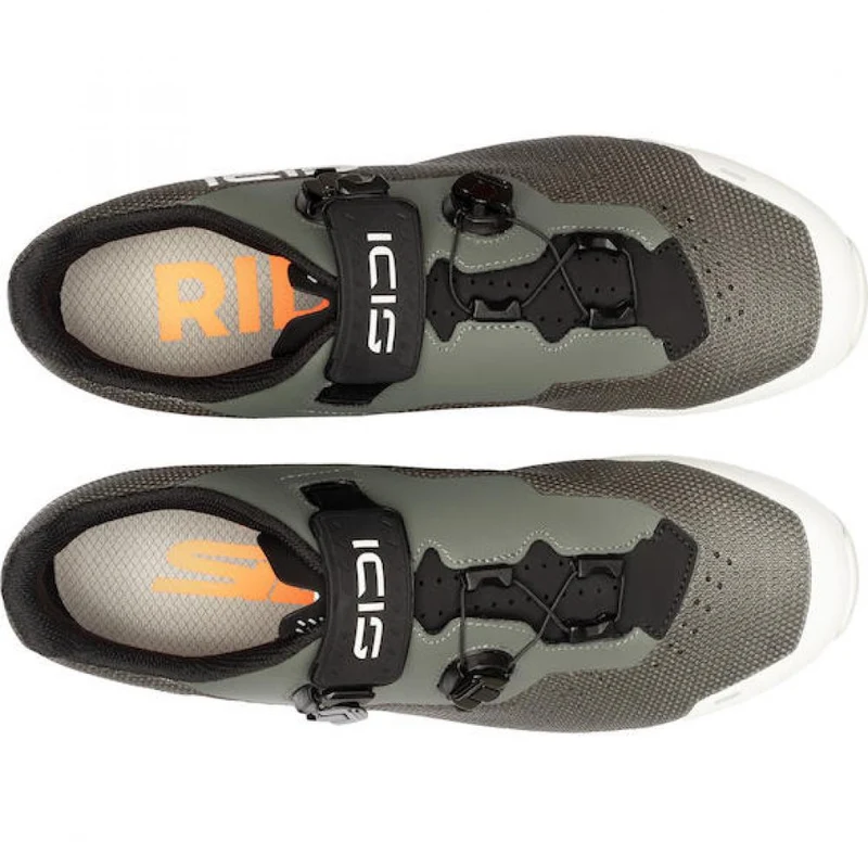Sidi MTB DOMINATOR X deep forest 40 Grün - präziser MTB-Schuh mit Carbon-Composite-Sohle