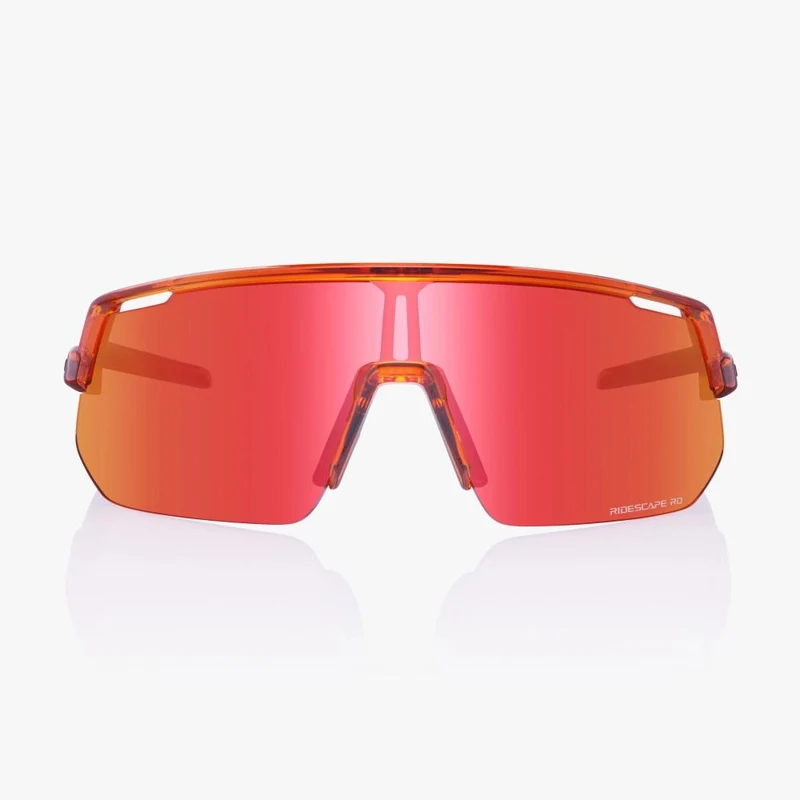 SHIMANO BRILLE TECHNIUM 2 L RIDESCAPE RD ORANGE SAPPHIRE L - Performance-Radbrille mit klarer Sicht