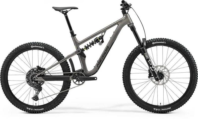 Merida ONE-SIXTY FR 400 warm slate XL grau - leistungsstarkes Enduro-Fully