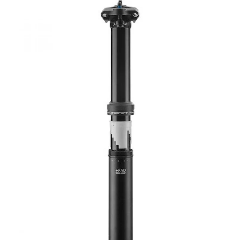 Procraft Sattelstütze Drop Ultimate Adjustable 34,9 x 612 mm Schwarz - flexible Dropper Post