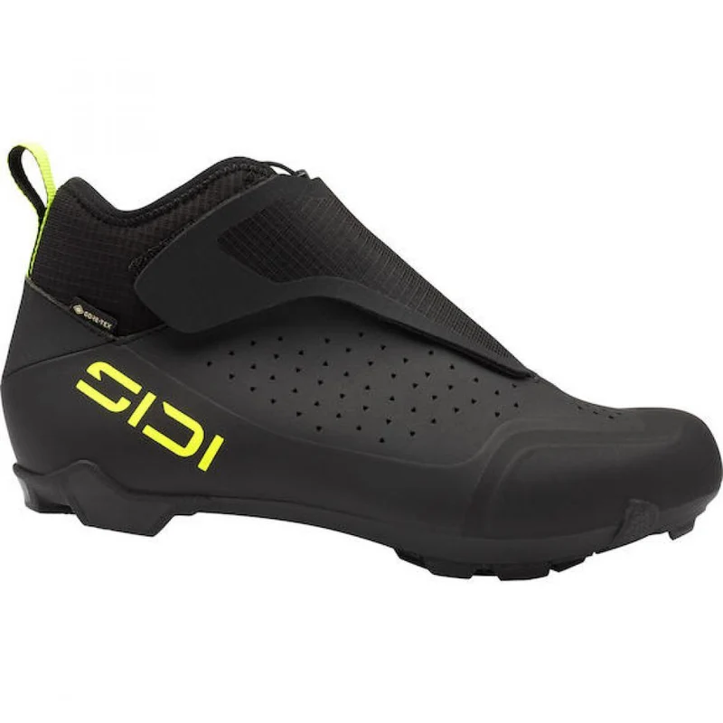 Sidi MTB GLACIES black/black 45 Schwarz - winterfester MTB-Schuh mit Gore-Tex