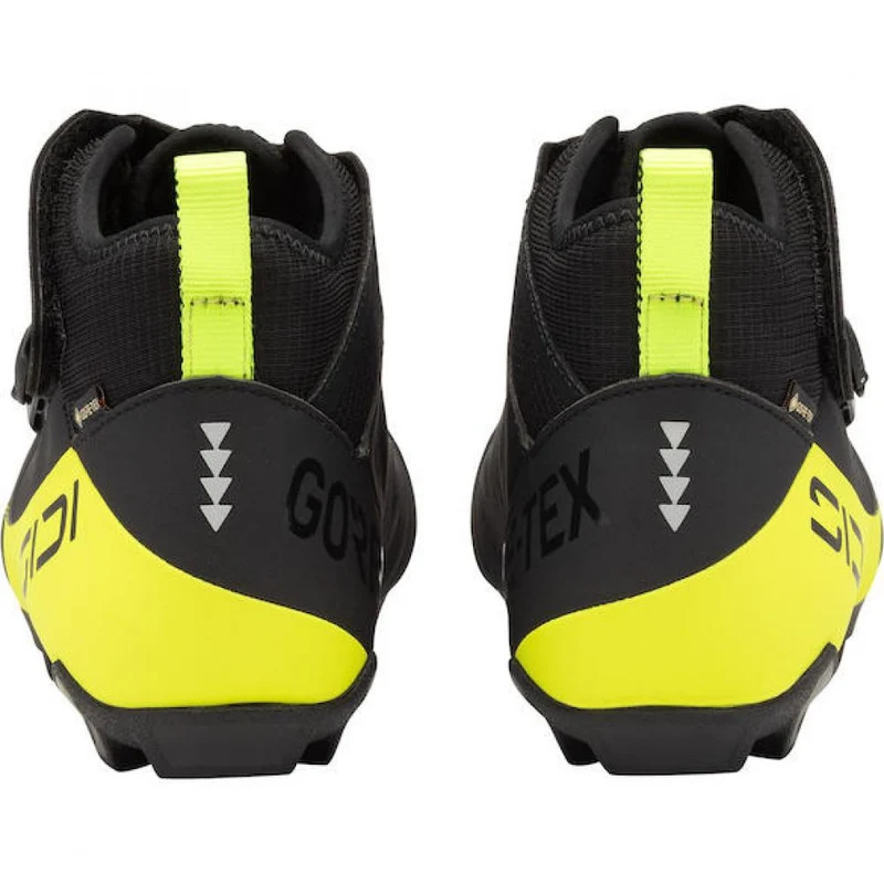 Sidi MTB HIEMX black/yellow neon 39 Schwarz/gelb - Winter-MTB-Schuh mit Gore-Tex & X2NC-Sohle