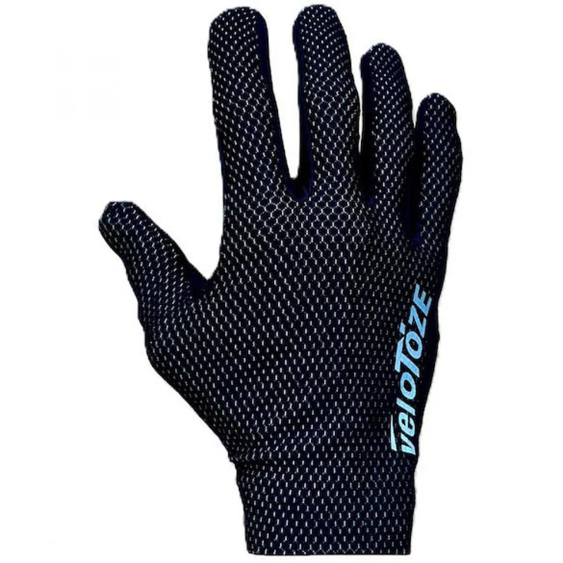 VeloToze Handschuhe Gravel Trail Pro S Schwarz - maximaler Grip und Komfort im Gelände