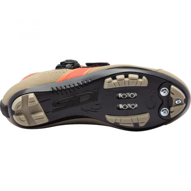 Sidi MTB AERTIS Woman sand/coral 41 Sand - komfortabler Damen-MTB-Schuh mit Grip