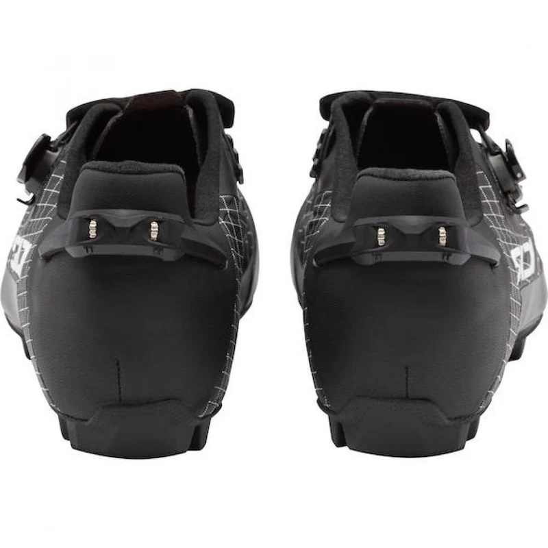 Sidi MTB AERON black 45,5 Schwarz - leichter MTB-Schuh mit Vollcarbonsohle
