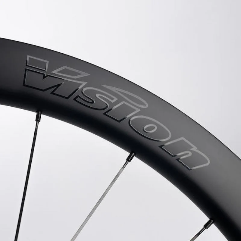 Vision Laufradsatz SC 48 i25 Disc 622x25x48 mm Schwarz - aero-starker Carbon-Allrounder