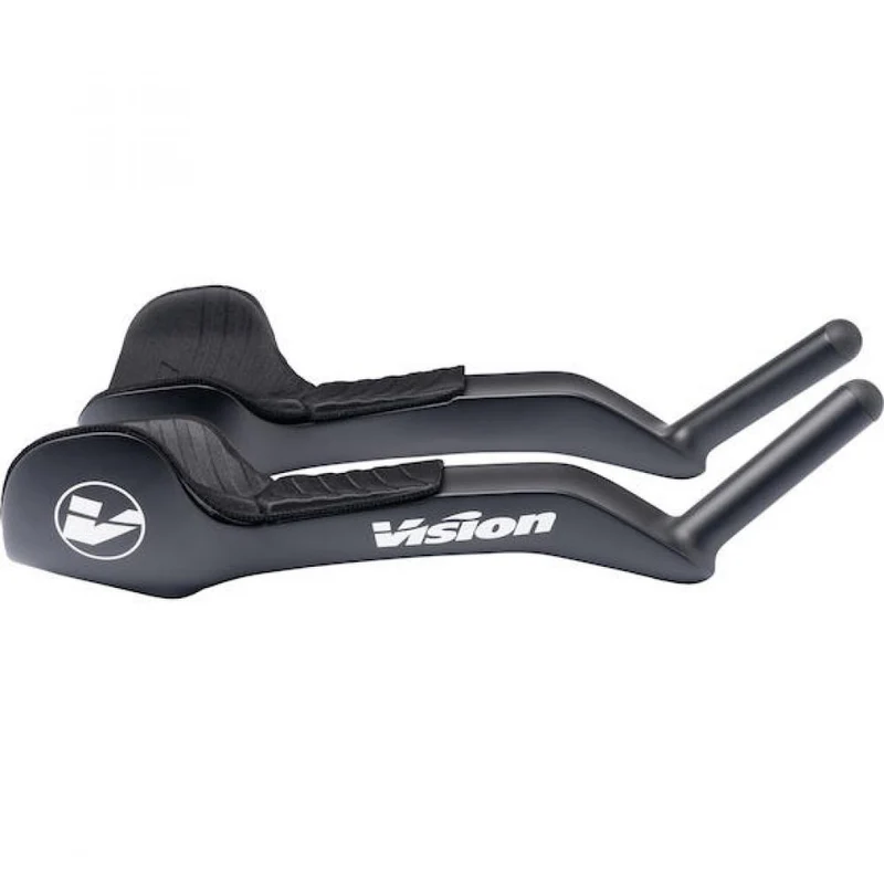 Vision Extensions Metron TFE EVO 340 mm (L) Schwarz - aerodynamische Carbon-Zeitfahr-Extensions