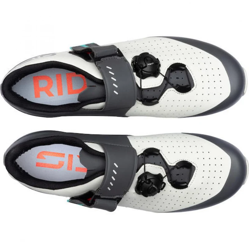 Sidi MTB PHYSIS ice white/anthracite 40 Weiß/Anthrazit - steifer Carbon-MTB-Schuh mit Top-Passform