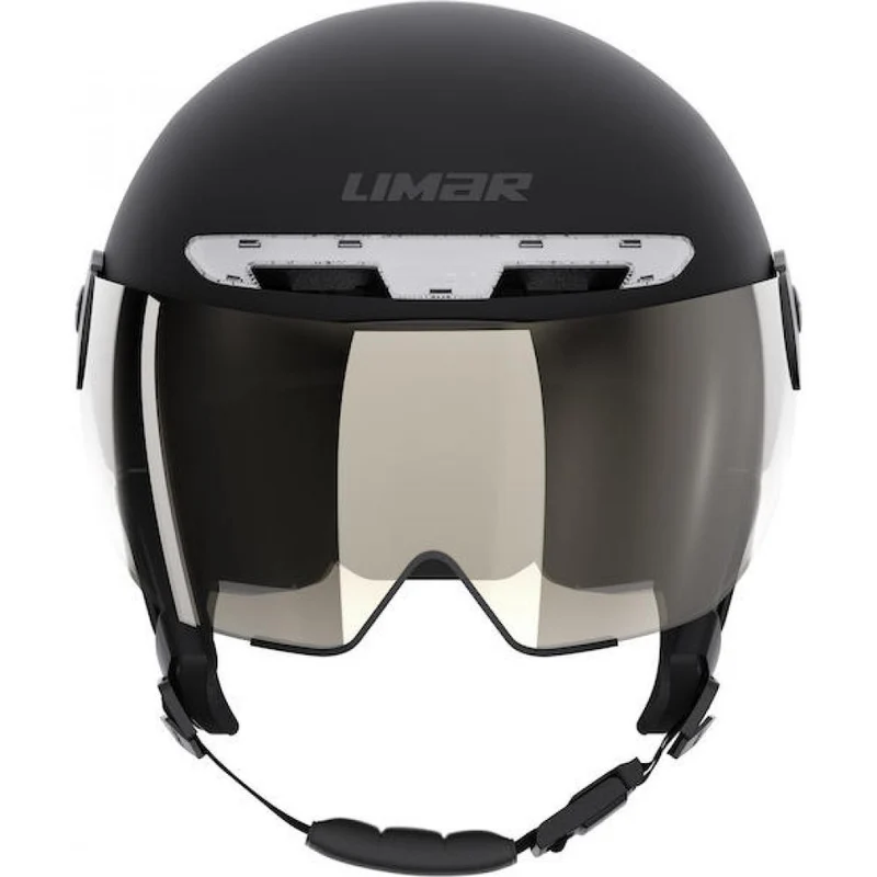Limar Lumiere Matt Black L Schwarz - urbaner Fahrradhelm mit Licht & MIPS-Sicherheit