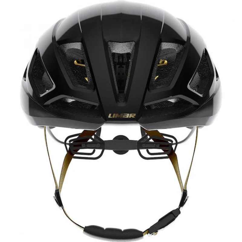 Limar Air Atlas W&B Onix Black Gold S Schwarz/Gold - aerodynamischer Rennradhelm