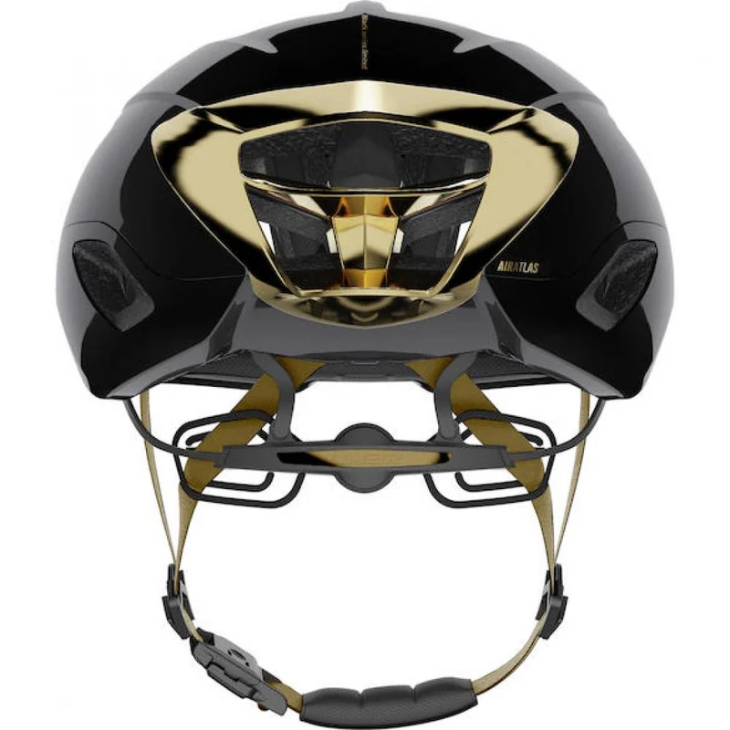 Limar Air Atlas W&B Onix Black Gold S Schwarz/Gold - aerodynamischer Rennradhelm
