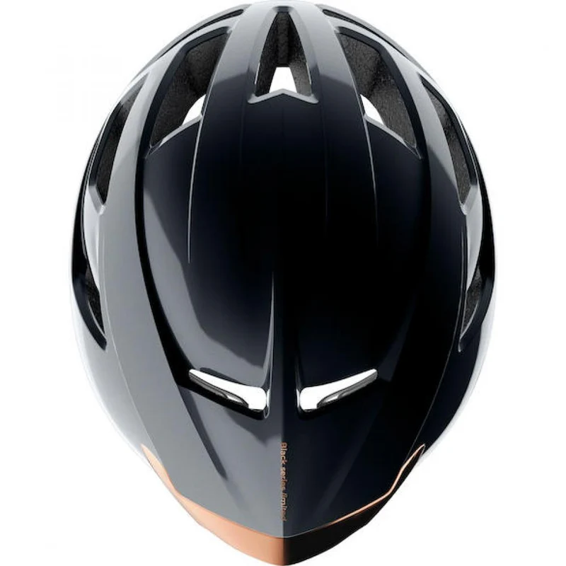 Limar Air Atlas W&B Midnight Black Bronze L Schwarz/Bronze - Aero-Rennradhelm der aktuellen Generation
