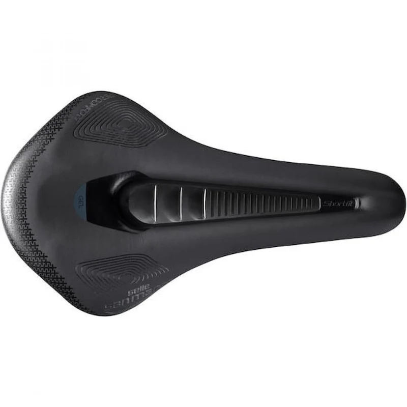 Selle San Marco Sattel Shortfit 2.0 Shield Supercomfort 140 x 255 mm Schwarz - komfortabler Wetterschutz