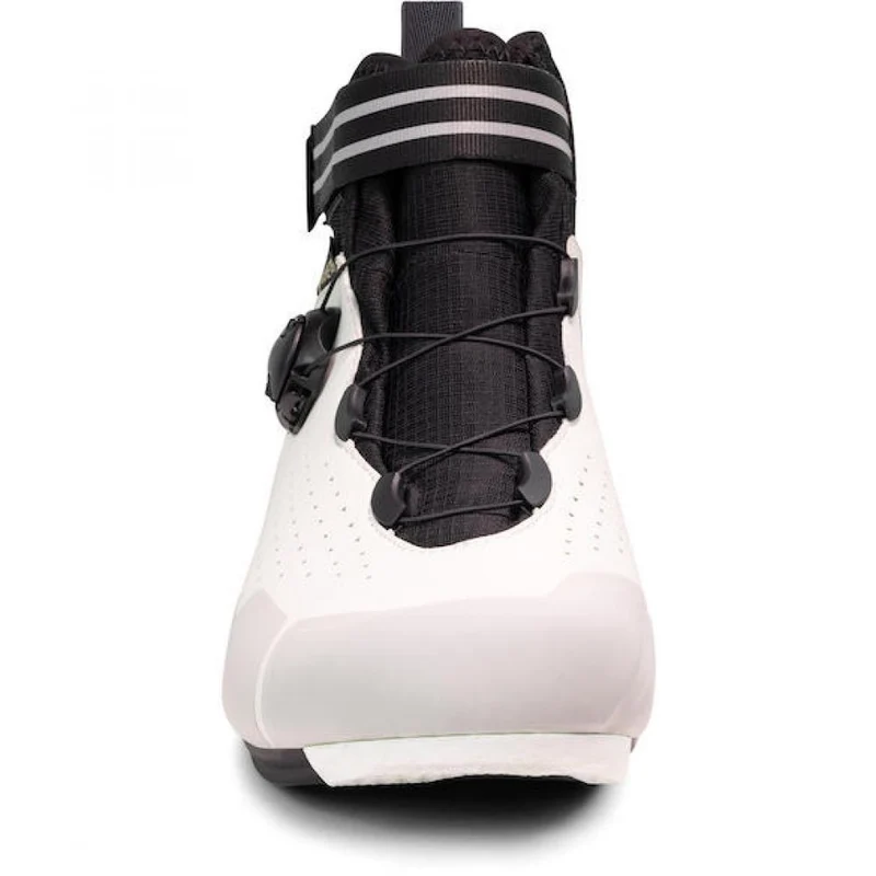 Sidi ROAD NIX white/black 44 Weiß/Schwarz - warmer Rennradschuh mit steifer R2CC Sohle