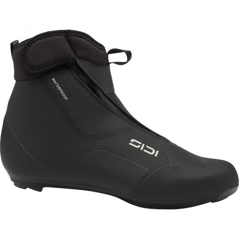 Sidi ROAD NUBES black/black 43 Schwarz - wasserdichter Winter-Rennradschuh