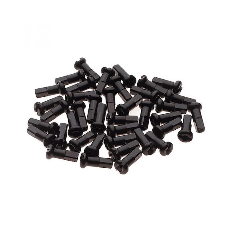 DT Swiss Speichennippel Pro Lock Messing 12 mm schwarz - maximale Laufrad-Sicherheit