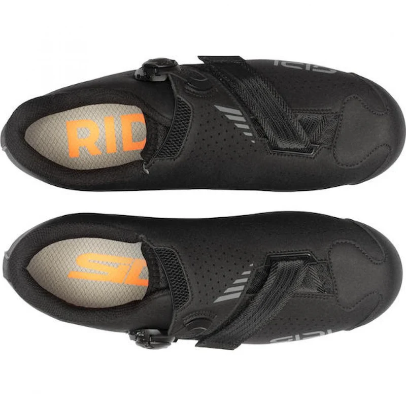 Sidi MTB AERTIS MEGA black/black 41 Schwarz - komfortabler MTB-Schuh für breite Füße