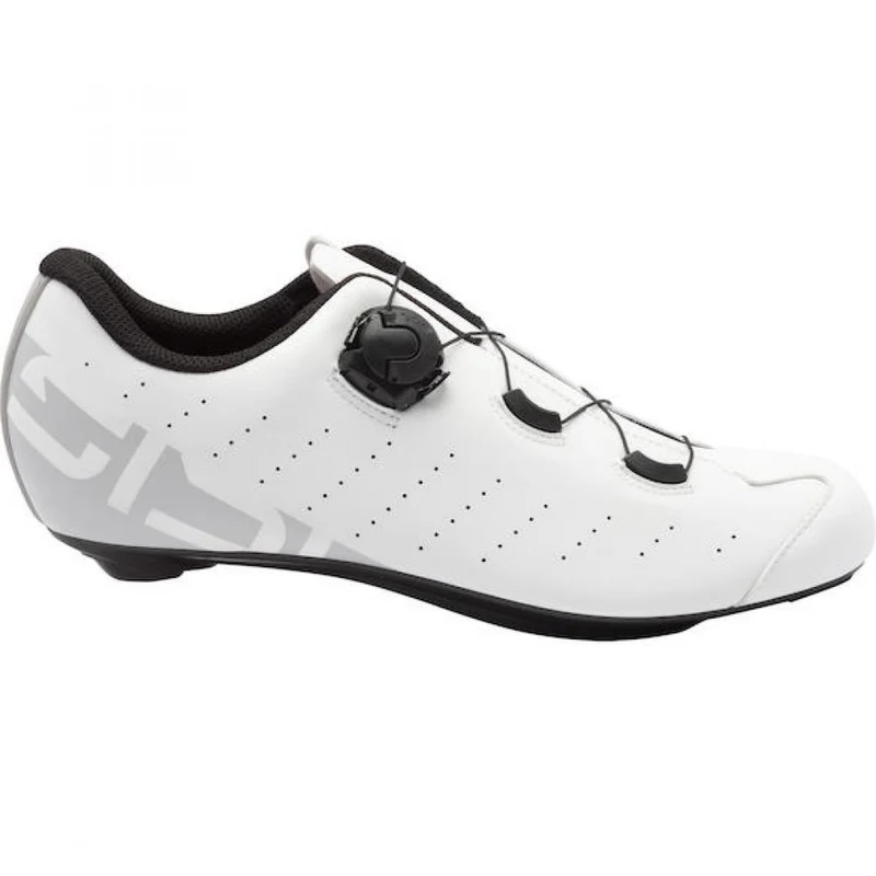Sidi ROAD FAST 2 white/gray 43,5 Weiß - aerodynamischer Rennradschuh mit Carbon-Nylon-Sohle