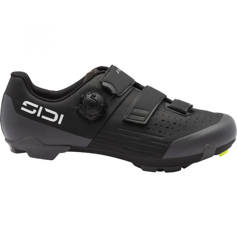 Sidi MTB SILVIS XC black 42,5 Schwarz - steifer Carbon-MTB-Schuh für Cross-Country