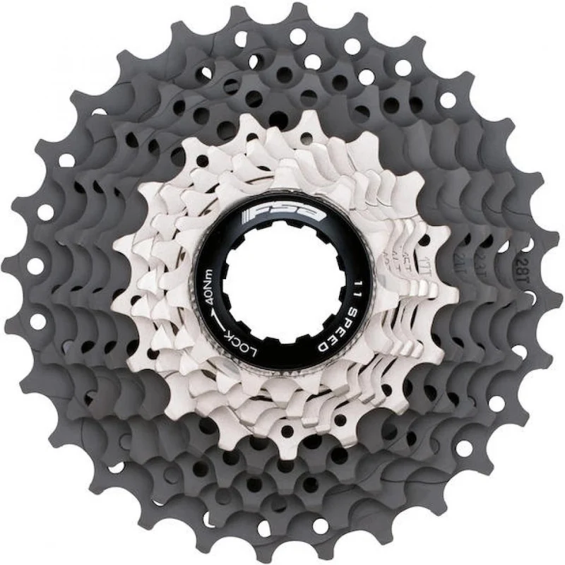 FSA Kassette K-Force WE 11-fach 11 - 32 Zähne Grau/silber - leichte High-Performance-Kassette