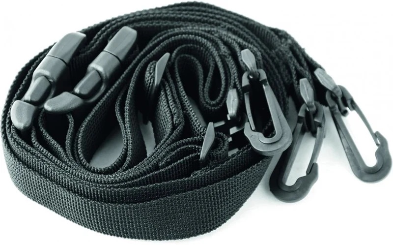Burley Befestigungsgurte FLATBED OneSize schwarz - sichere Ladungssicherung
