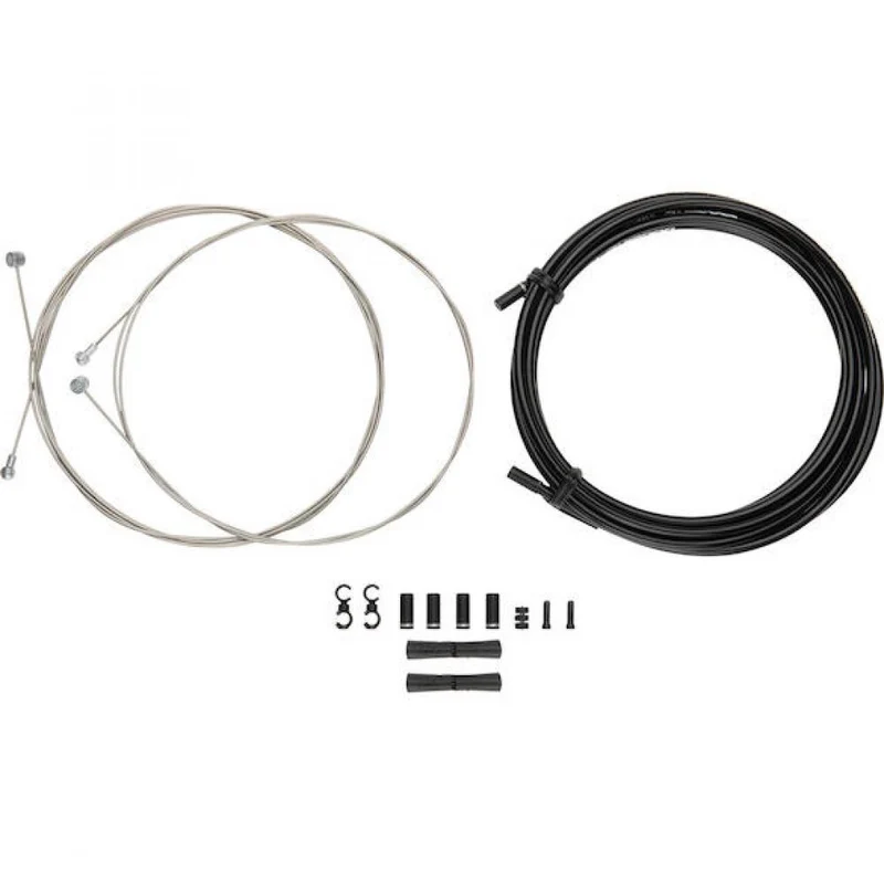 Jagwire Bremszugset Universal Sport Standardlänge Schwarz - geschmeidige, kraftvolle Bremsperformance