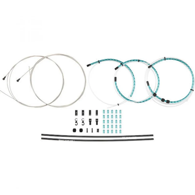 Jagwire Bremszugset Road Elite Link Standardlänge Ltd. Celeste - präzises Bremsupgrade