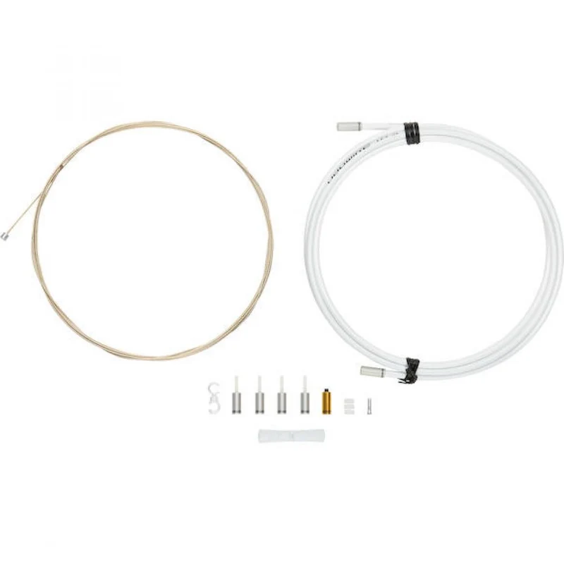 Jagwire Schaltzugset Road & Mountain Pro 1x Weiß - Präzision für Rennrad & MTB