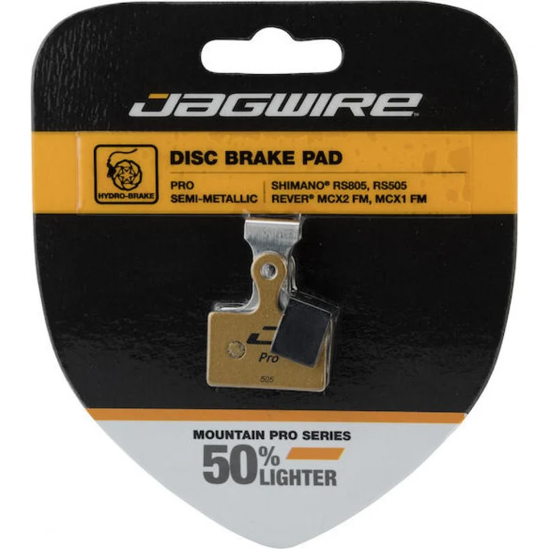 Jagwire Disc Pro Semi-Metallic Bremsbeläge - 50g E-Bike Bremsbeläge für SRAM Level, Elixir, Magura