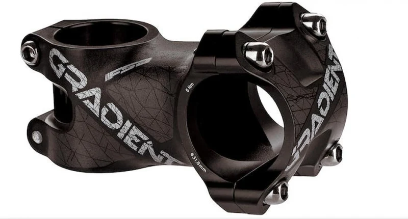 FSA Vorbau Gradient +6° 31,8 x 60 mm Schwarz - AL2014 Aluminium Mountainbike-Vorbau