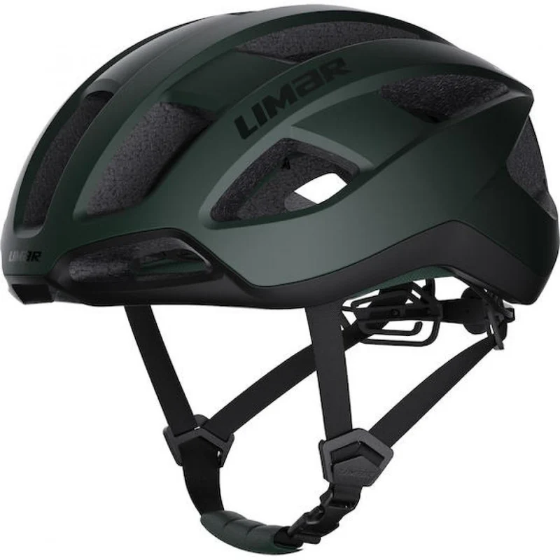 Limar Air Stratos Matt Deep Green Fahrradhelm Größe M - Leichter All-Terrain-Helm für Gravel