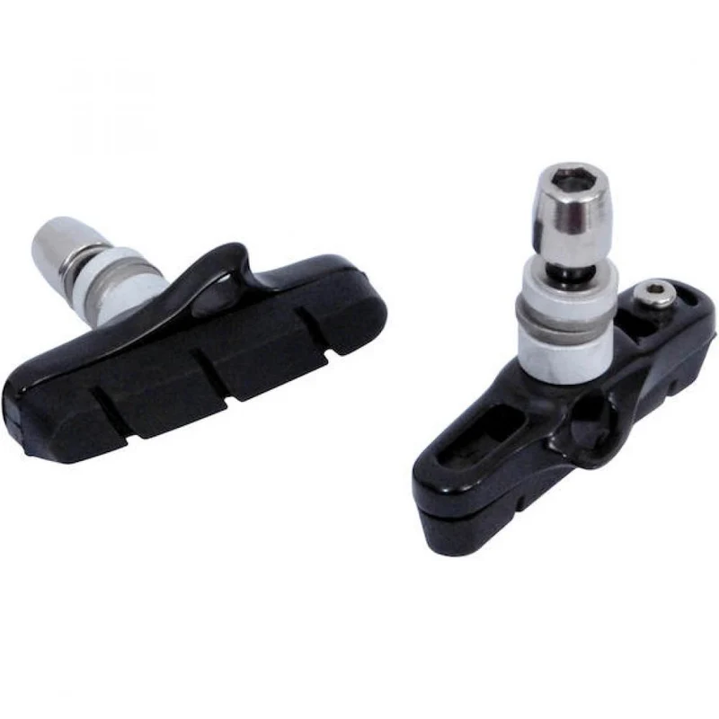 Jagwire Cross Pro Bremsschuhe Cartridge V-Brake Schwarz - Kombinierte Rennrad- und Mountainbike-Technologie
