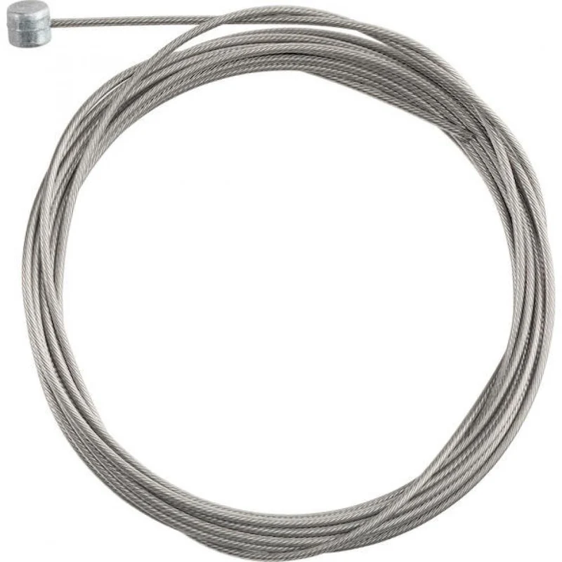 Jagwire Bremszug Mountain Sport Edelstahl geschliffen 1,5 x 2000 mm Silber - Reibungsarme Performance