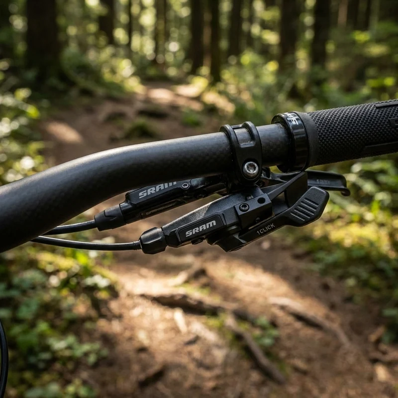 SRAM Trigger Eagle 90 T-Type Single Click hinten - präziser Schalthebel fürs E-MTB - Schalt- und Bremshebel