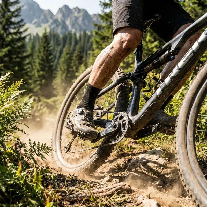 SRAM XX1 Eagle DUB 8-Bolt Kurbelarme 175 mm CL55 - leichte Performance-Kurbel für MTB